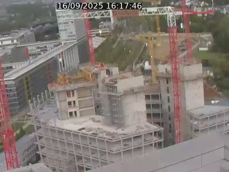 Webcam sur l'avenue John Fitzgerald Kennedy (N51) avec vue orientée vers le Findel