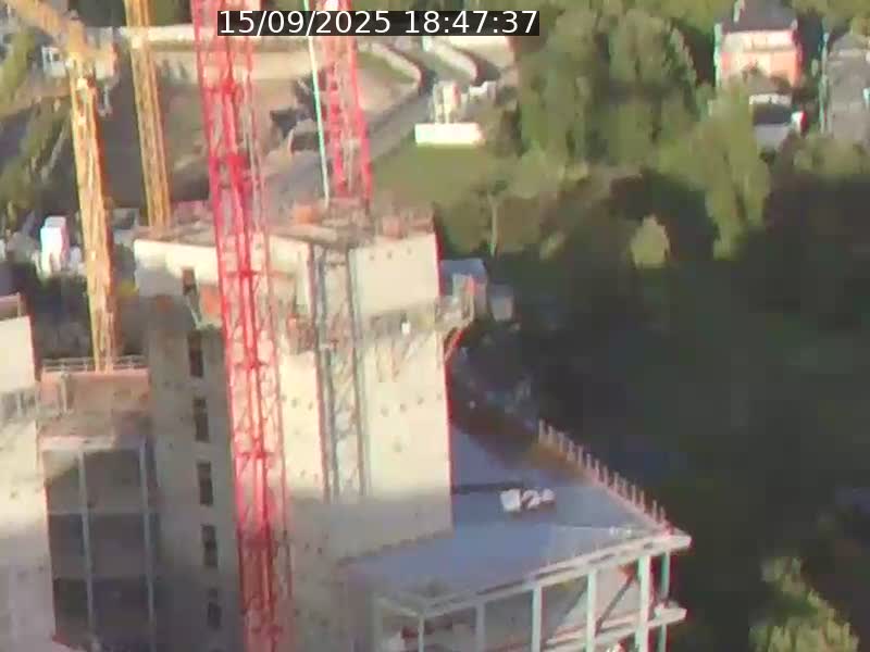 Webcam sur l'avenue John Fitzgerald Kennedy (N51) avec vue orientée vers le Findel