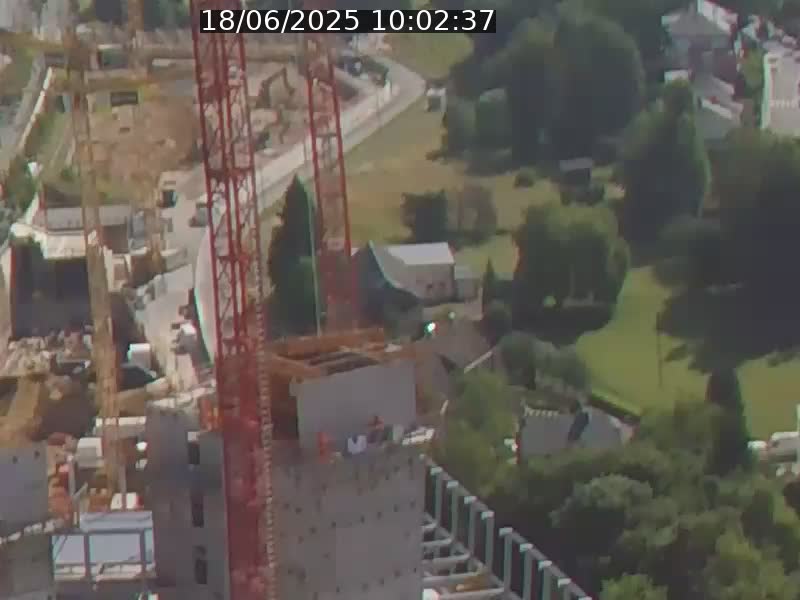 <h2>Webcam sur l'avenue John Fitzgerald Kennedy (N51) avec vue orientée vers le Findel</h2>