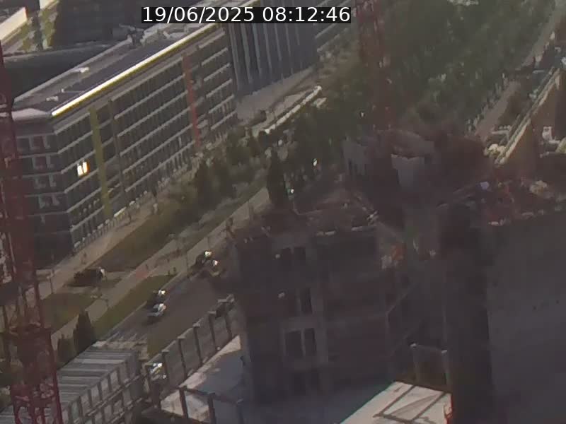 <h2>Webcam sur l'avenue John Fitzgerald Kennedy (N51) avec vue orientée vers le Findel</h2>