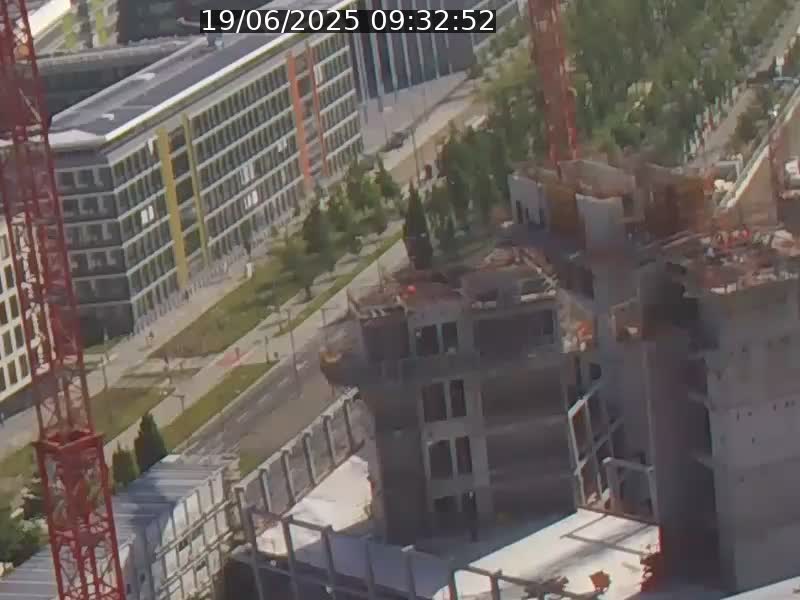 <h2>Webcam sur l'avenue John Fitzgerald Kennedy (N51) avec vue orientée vers le Findel</h2>