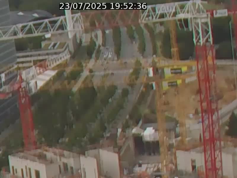 Webcam sur l'avenue John Fitzgerald Kennedy (N51) avec vue orientée vers le Findel