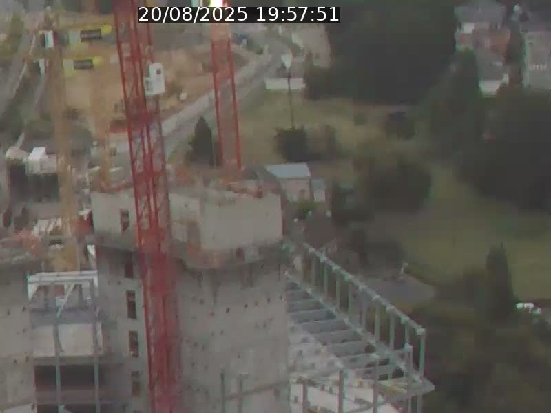 <h2>Webcam sur l'avenue John Fitzgerald Kennedy (N51) avec vue orientée vers le Findel</h2>