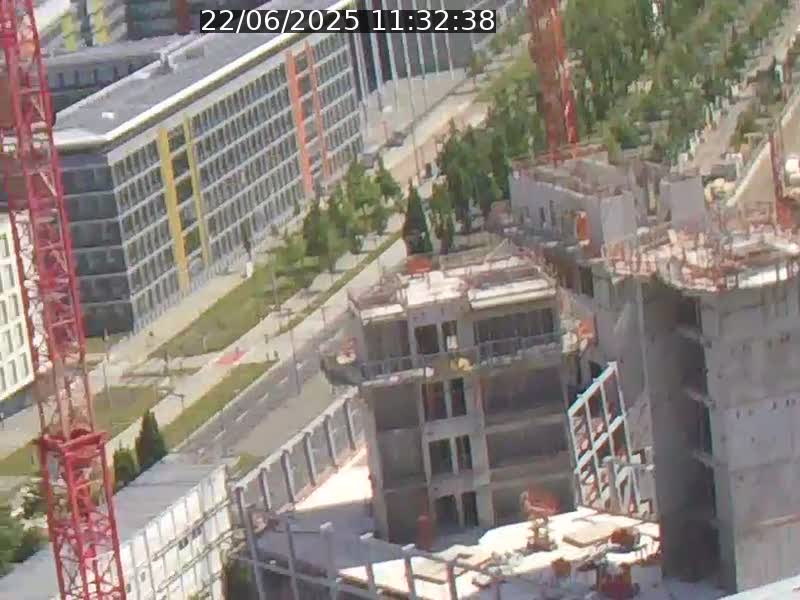 <h2>Webcam sur l'avenue John Fitzgerald Kennedy (N51) avec vue orientée vers le Findel</h2>