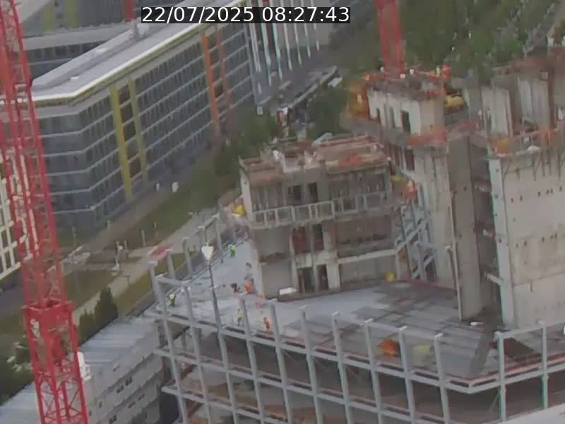 <h2>Webcam sur l'avenue John Fitzgerald Kennedy (N51) avec vue orientée vers le Findel</h2>