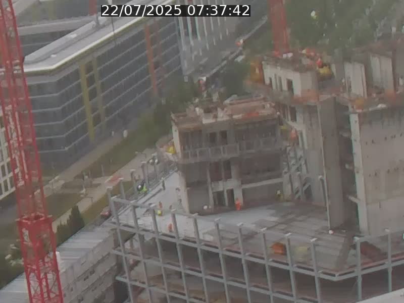 <h2>Webcam sur l'avenue John Fitzgerald Kennedy (N51) avec vue orientée vers le Findel</h2>