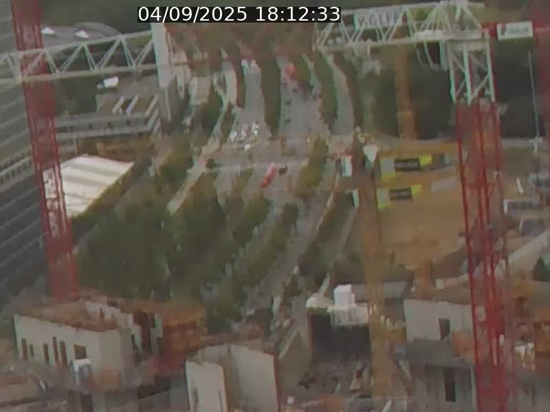 <h2>Webcam sur l'avenue John Fitzgerald Kennedy (N51) avec vue orientée vers le Findel</h2>