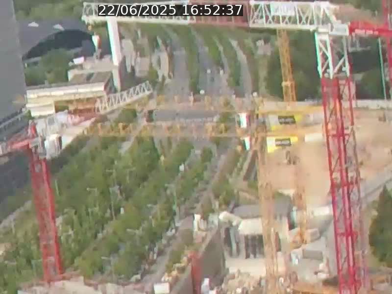 <h2>Webcam sur l'avenue John Fitzgerald Kennedy (N51) avec vue orientée vers le Findel</h2>