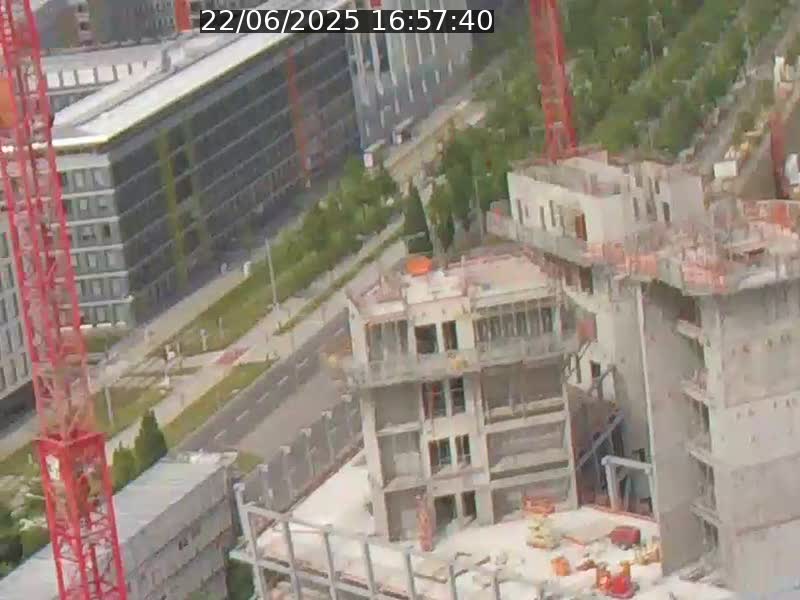 <h2>Webcam sur l'avenue John Fitzgerald Kennedy (N51) avec vue orientée vers le Findel</h2>