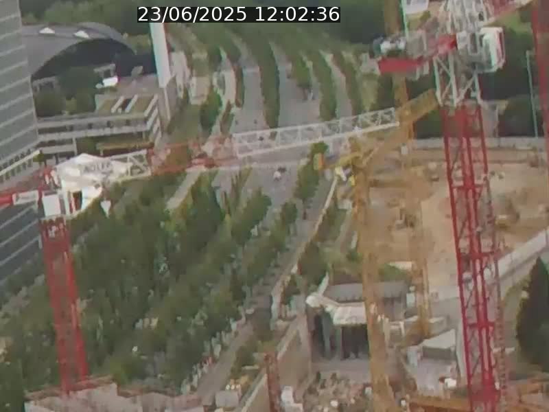<h2>Webcam sur l'avenue John Fitzgerald Kennedy (N51) avec vue orientée vers le Findel</h2>