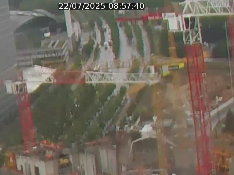 <h2>Webcam sur l'avenue John Fitzgerald Kennedy (N51) avec vue orientée vers le Findel</h2>