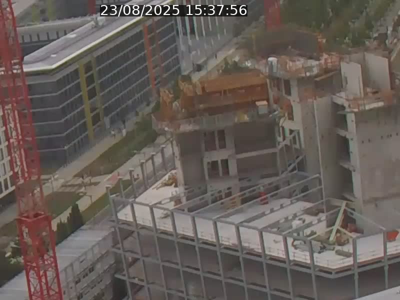 <h2>Webcam sur l'avenue John Fitzgerald Kennedy (N51) avec vue orientée vers le Findel</h2>