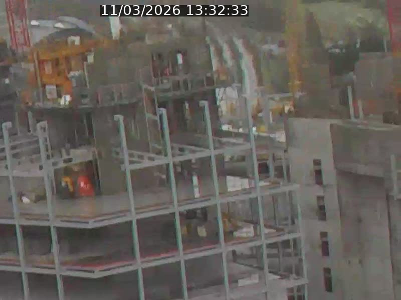 Webcam sur l'avenue John Fitzgerald Kennedy (N51) avec vue orientée vers le Findel