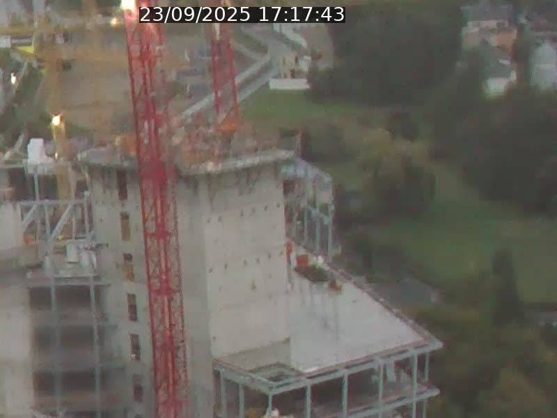 <h2>Webcam sur l'avenue John Fitzgerald Kennedy (N51) avec vue orientée vers le Findel</h2>