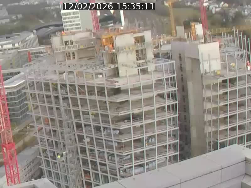 <h2>Webcam sur l'avenue John Fitzgerald Kennedy (N51) avec vue orientée vers le Findel</h2>