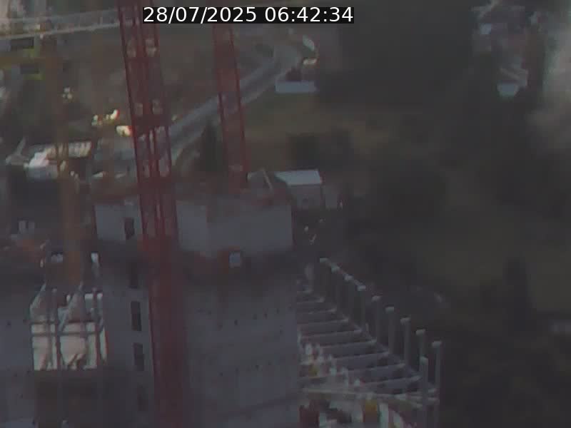 <h2>Webcam sur l'avenue John Fitzgerald Kennedy (N51) avec vue orientée vers le Findel</h2>