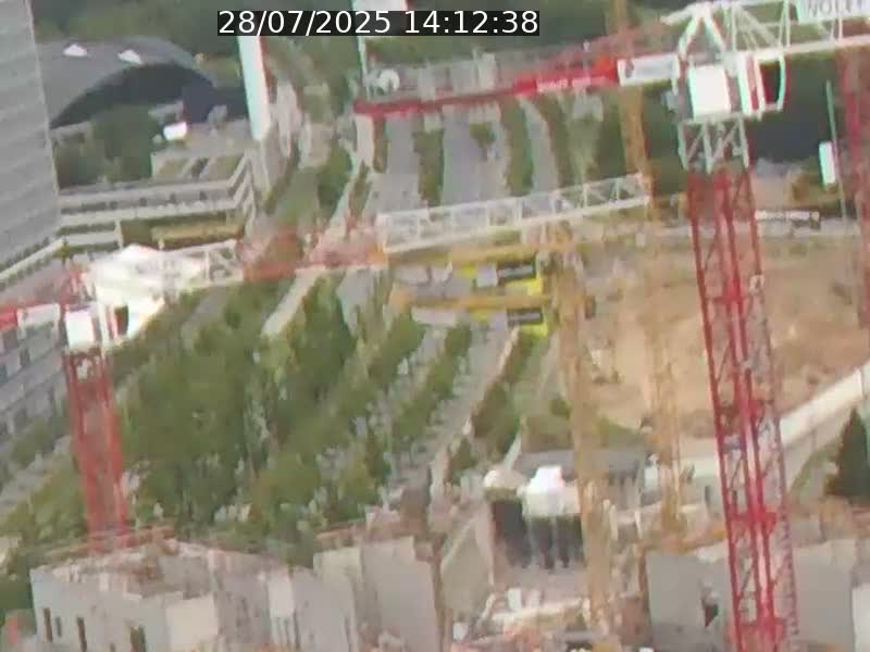 <h2>Webcam sur l'avenue John Fitzgerald Kennedy (N51) avec vue orientée vers le Findel</h2>