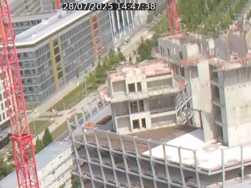 <h2>Webcam sur l'avenue John Fitzgerald Kennedy (N51) avec vue orientée vers le Findel</h2>