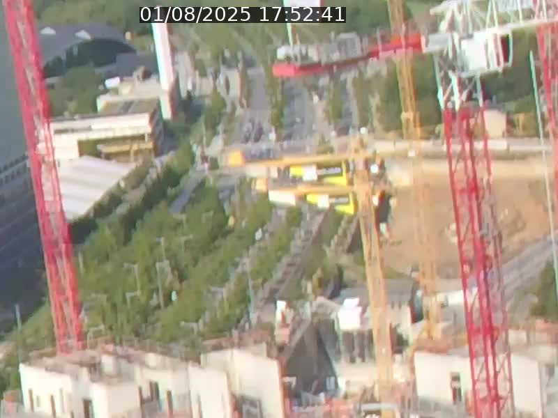 <h2>Webcam sur l'avenue John Fitzgerald Kennedy (N51) avec vue orientée vers le Findel</h2>