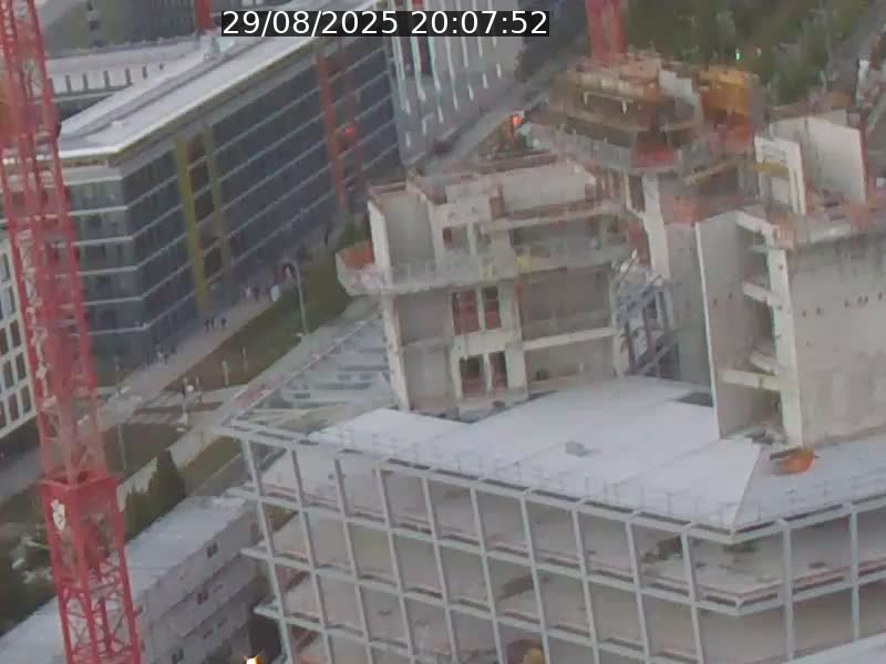 <h2>Webcam sur l'avenue John Fitzgerald Kennedy (N51) avec vue orientée vers le Findel</h2>