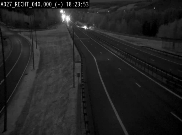 <h2>Webcam A27/E42 à hauteur de la sortie 13 Recht à proximité de Malmedy. Vue orientée vers Malmedy et Liège</h2>