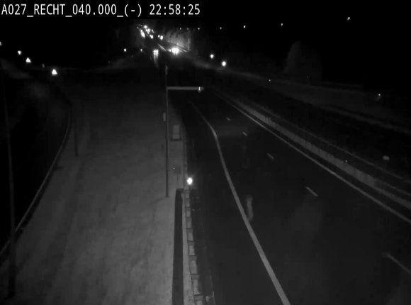 Webcam A27/E42 à hauteur de la sortie 13 Recht à proximité de Malmedy. Vue orientée vers Malmedy et Liège