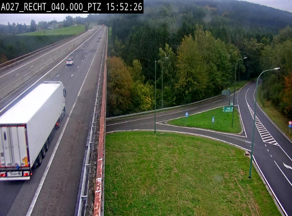 <h2>Webcam sur A27/E42 après Malmedy. Vue orientée vers l'Allemagne</h2>