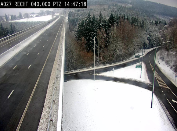 <h2>Webcam sur A27/E42 après Malmedy. Vue orientée vers l'Allemagne</h2>