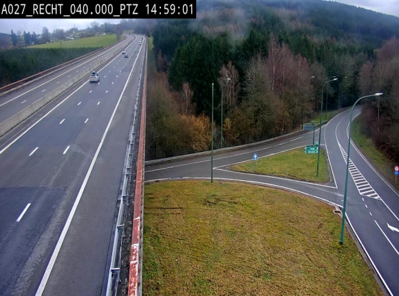 <h2>Webcam sur A27/E42 après Malmedy. Vue orientée vers l'Allemagne</h2>