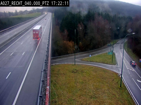<h2>Webcam sur A27/E42 après Malmedy. Vue orientée vers l'Allemagne</h2>