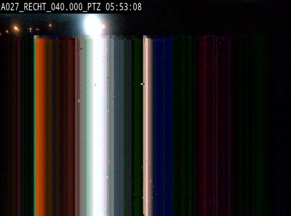 Webcam sur A27/E42 après Malmedy. Vue orientée vers l'Allemagne