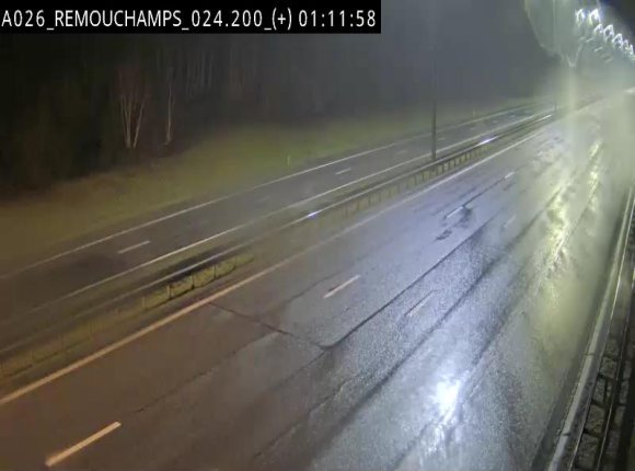 <h2>Webcam à hauteur de Spa entre la sortie Remouchamps et la sortie Stavelot. Vue orientée vers les Ardennes</h2>