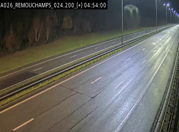 <h2>Webcam à hauteur de Spa entre la sortie Remouchamps et la sortie Stavelot. Vue orientée vers les Ardennes</h2>