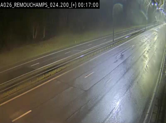 <h2>Webcam à hauteur de Spa entre la sortie Remouchamps et la sortie Stavelot. Vue orientée vers les Ardennes</h2>