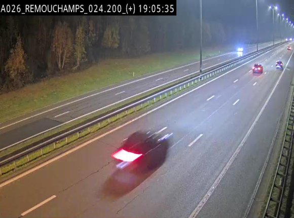 <h2>Webcam à hauteur de Spa entre la sortie Remouchamps et la sortie Stavelot. Vue orientée vers les Ardennes</h2>