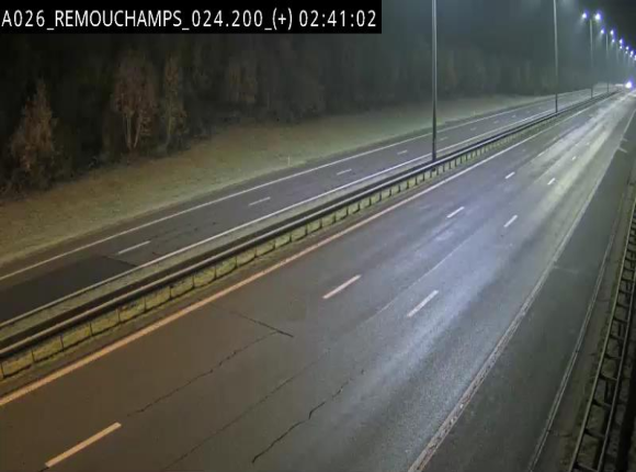 <h2>Webcam à hauteur de Spa entre la sortie Remouchamps et la sortie Stavelot. Vue orientée vers les Ardennes</h2>