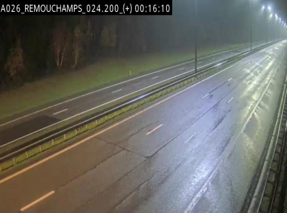 <h2>Webcam à hauteur de Spa entre la sortie Remouchamps et la sortie Stavelot. Vue orientée vers les Ardennes</h2>