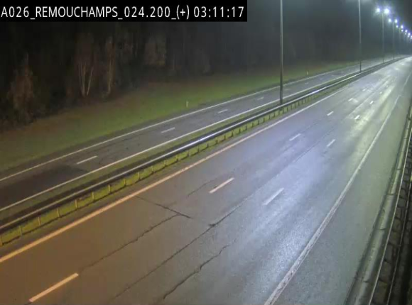 <h2>Webcam à hauteur de Spa entre la sortie Remouchamps et la sortie Stavelot. Vue orientée vers les Ardennes</h2>