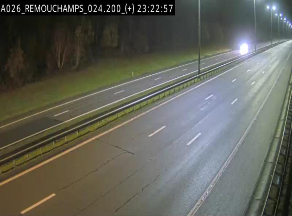 <h2>Webcam à hauteur de Spa entre la sortie Remouchamps et la sortie Stavelot. Vue orientée vers les Ardennes</h2>