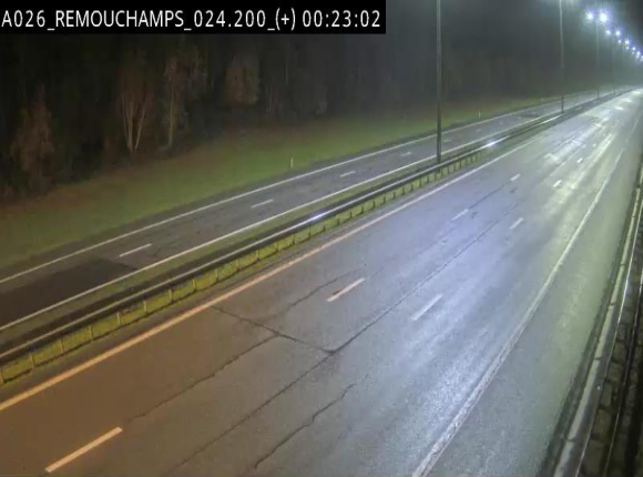 <h2>Webcam à hauteur de Spa entre la sortie Remouchamps et la sortie Stavelot. Vue orientée vers les Ardennes</h2>