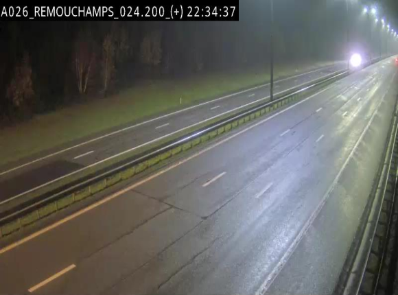 <h2>Webcam à hauteur de Spa entre la sortie Remouchamps et la sortie Stavelot. Vue orientée vers les Ardennes</h2>