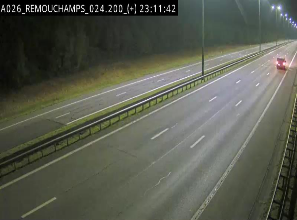 <h2>Webcam à hauteur de Spa entre la sortie Remouchamps et la sortie Stavelot. Vue orientée vers les Ardennes</h2>