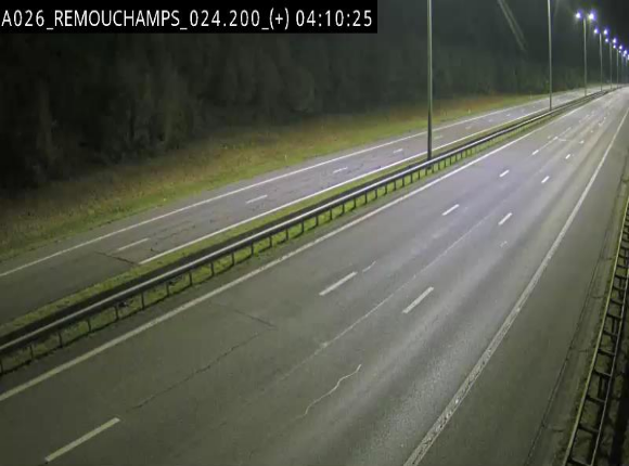 <h2>Webcam à hauteur de Spa entre la sortie Remouchamps et la sortie Stavelot. Vue orientée vers les Ardennes</h2>