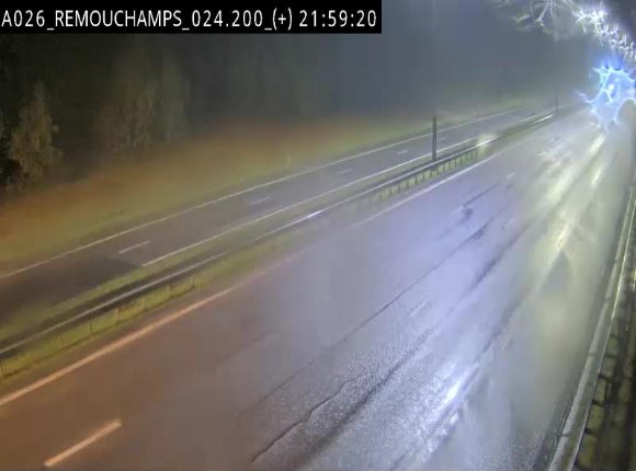 <h2>Webcam à hauteur de Spa entre la sortie Remouchamps et la sortie Stavelot. Vue orientée vers les Ardennes</h2>