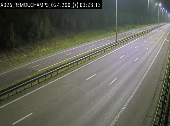 <h2>Webcam à hauteur de Spa entre la sortie Remouchamps et la sortie Stavelot. Vue orientée vers les Ardennes</h2>
