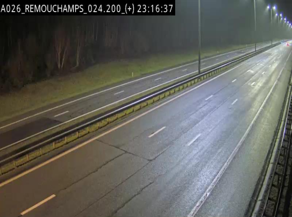 <h2>Webcam à hauteur de Spa entre la sortie Remouchamps et la sortie Stavelot. Vue orientée vers les Ardennes</h2>