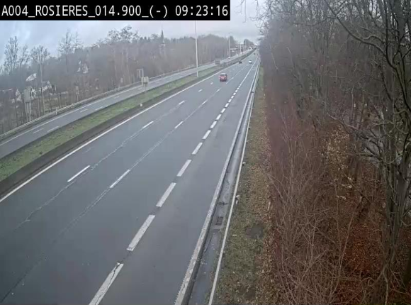 <h2>Webcam traffic E411(A4) - BK 14.4 - Rosières</h2>