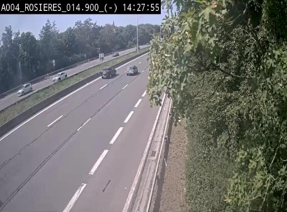 Webcam traffic E411(A4) - BK 14.4 - Rosières