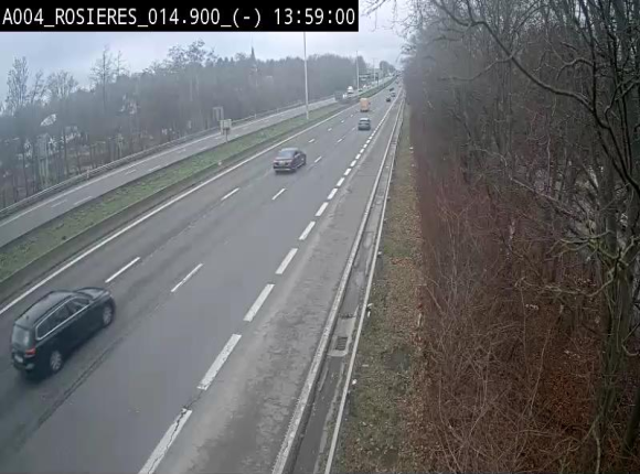 <h2>Webcam traffic E411(A4) - BK 14.4 - Rosières</h2>