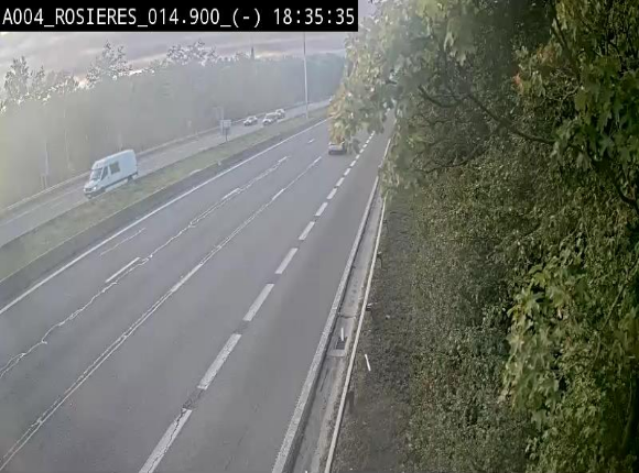 <h2>Webcam traffic E411(A4) - BK 14.4 - Rosières</h2>